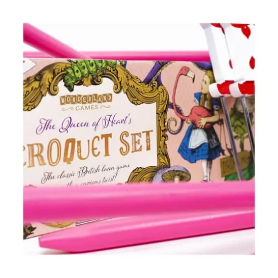 Wonderland Games - The Queen of Heart's Croquet Set {4}
