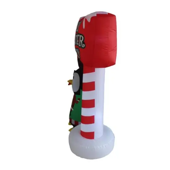 5ft. Inflatable Santa's Doggy Dare {3}