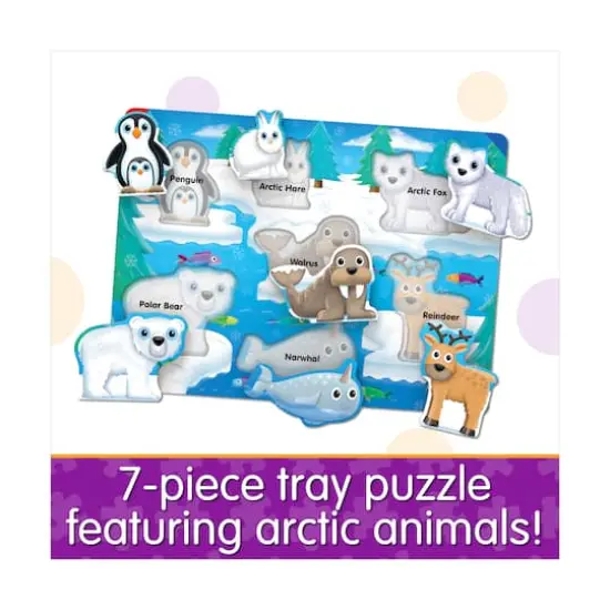 My First Lift & Learn Puzzle - Artic: 7 Pcs {5}