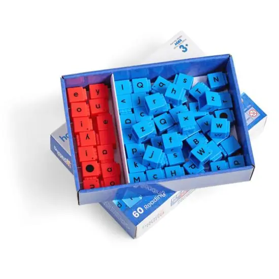 hand2mind Reading Rods&reg; Alphabet & CVC Words Set {6}