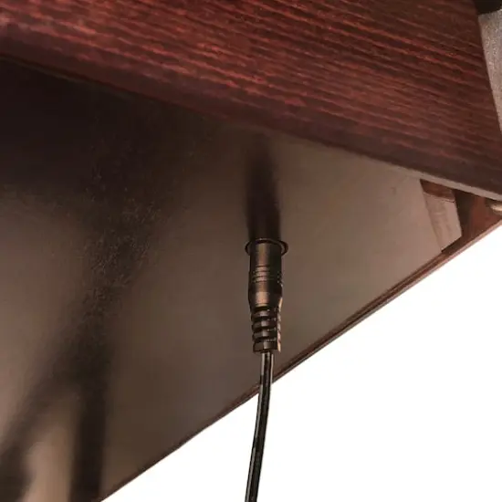 23" Chicago Blackhawks 25-Layer StadiumViews Lighted End Table {6}