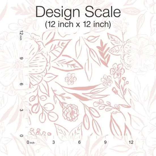RoomMates Pink & White Floral Sketch Peel & Stick Wallpaper {7}
