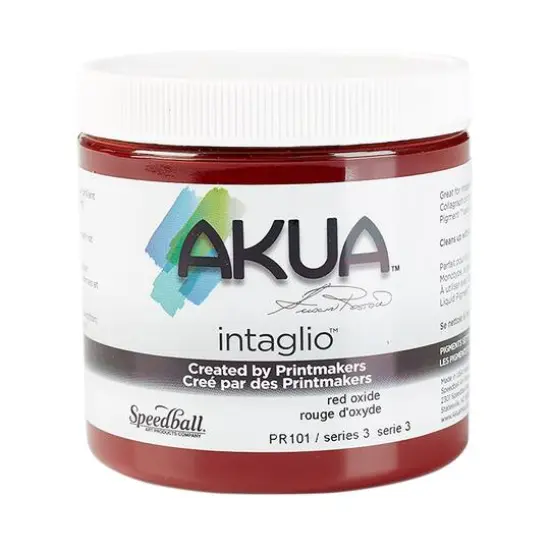 Akua&reg; Intaglio&reg; Ink, 8oz. Red Oxide {1}