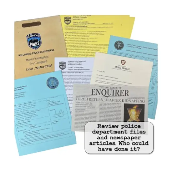 Murder Mystery Party Case Files: Murder Noir {6}