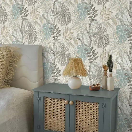 Tommy Bahama Cozumel Peel & Stick Wallpaper Steam {3}