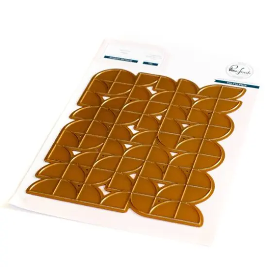 Pinkfresh Studio Quadrant Backdrop Hot Foil Plate {1}