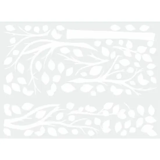 RoomMates Simple White Tree Peel & Stick Giant Wall Decals {3}