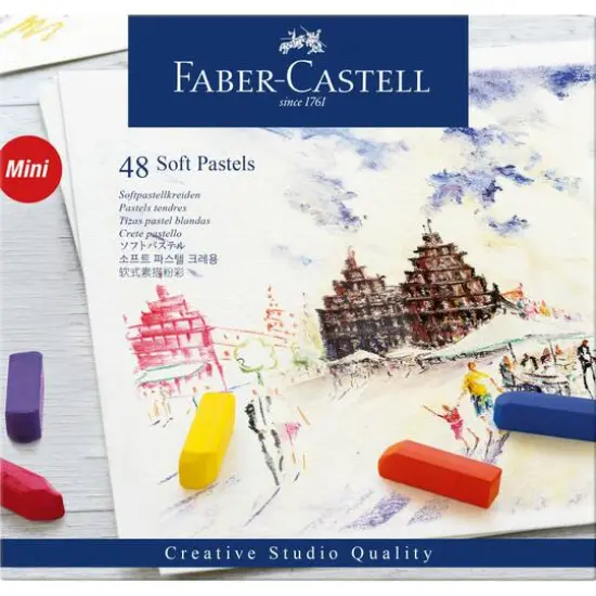 Faber-Castell&reg; Creative Studio 48 Color Soft Pastel Set {3}