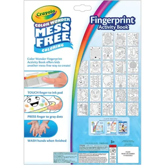 Crayola&reg; Color Wonder&reg; Fingerprint Activity Book {4}