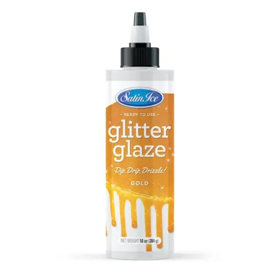Satin Ice&reg; Glitter Glaze Gold {1}