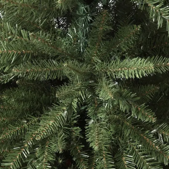 6.5ft. Pre-Lit Dumont Pencil Artificial Christmas Tree, Soft White LED Lights {4}