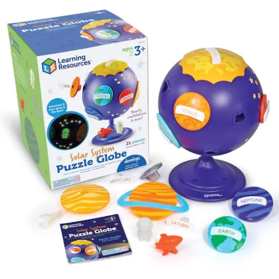 Learning Resources Solar System Puzzle Globe {1}