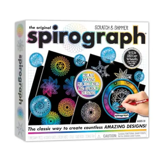 The Original Spirograph&reg; Scratch & Shimmer {7}