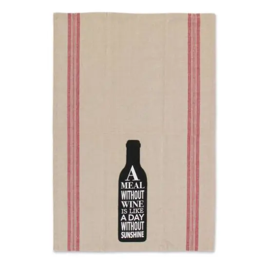 DII&reg; Wine & Sunshine Kitchen Textiles Dishtowel Set {7}