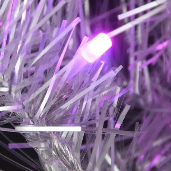 9ft. Pre-Lit Crystal Silver Metallic Garland {10}