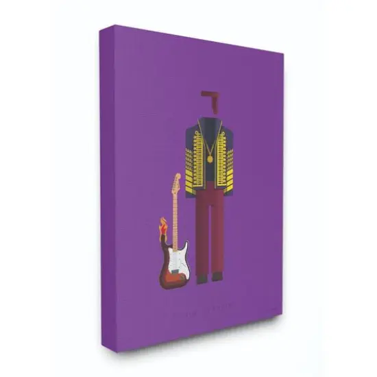 Stupell Industries Jimi Hendrix Fashion Design Canvas Wall Art {1}