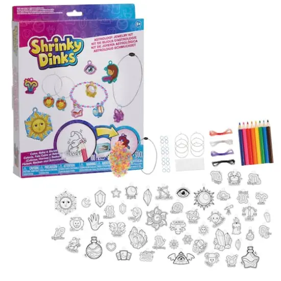 Just Play&reg; Shrinky Dinks Astrology Jewelry Kit {3}