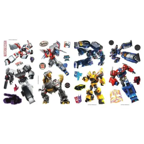 RoomMates Transformers All Time Favorites Peel & Stick Decals {3}