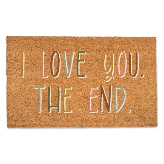 I Love You the End Doormat {1}