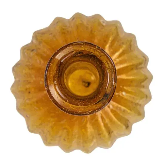 Hello Honey&reg; Embossed Reclaimed Glass Vase Set {6}