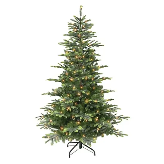 7.5ft. Pre-Lit Aspen Fir Artificial Christmas Tree, Color Select LED Lights {1}
