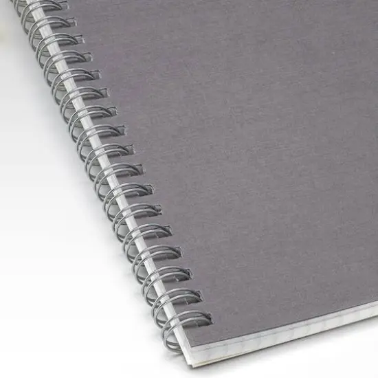 Fabriano&reg; EcoQua Spiral Bound Grid Notebook Stone {5}