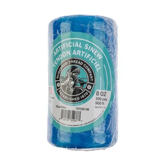 Gudebrod Artificial Sinew, 300yd. Royal Blue {1}