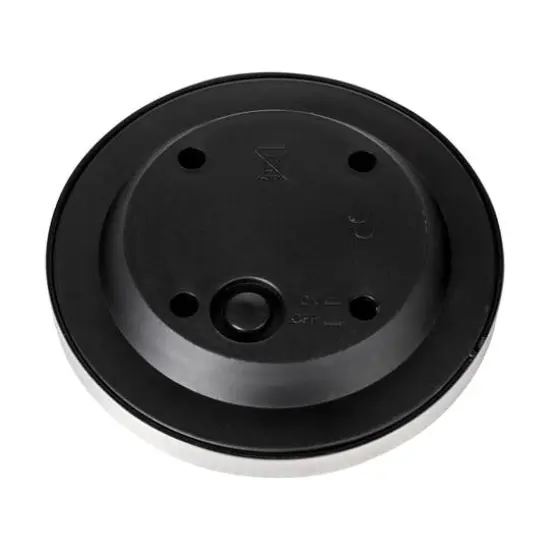 Glitzhome&reg; 5.25" Solar Powered LED Pathway Ground Lights Set {7}