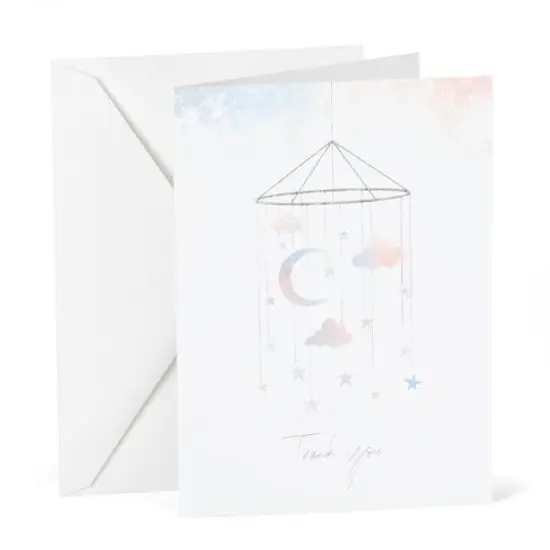 Hortense B. Hewitt Co. Moon & Stars Baby Shower Thank You Notes & Envelopes, 24ct. {1}