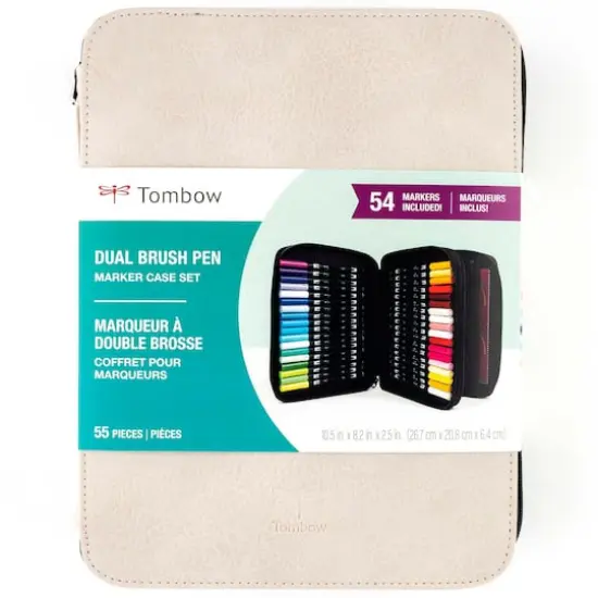 Tombow Dual Brush Pen & Marker Case Set {1}
