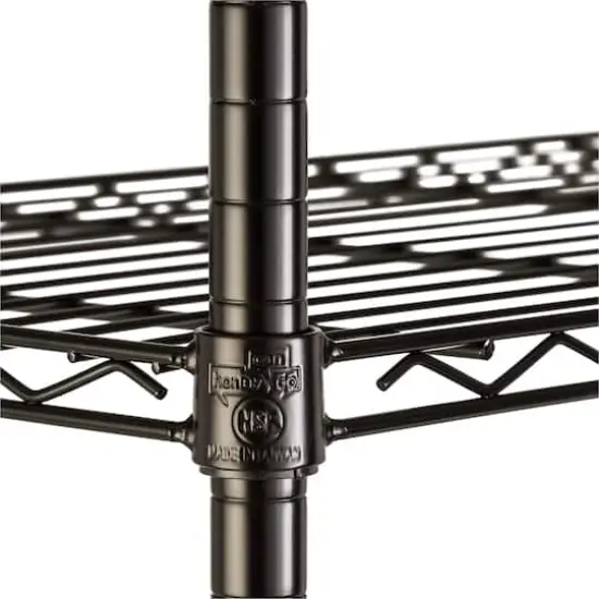 Honey Can Do 5 Tier Black Shelf {3}