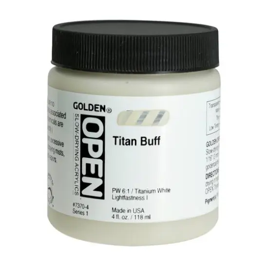 Golden&reg; OPEN Acrylics, 4oz. Titan Buff {1}