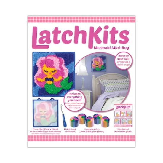 LatchKits Mermaid Mini-Rug {3}