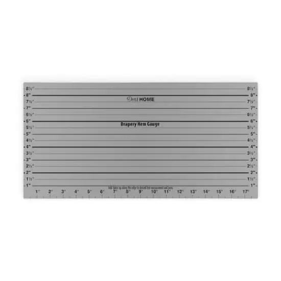 Dritz&reg; Home Drapery Hem Gauge, 18" x 9" {3}