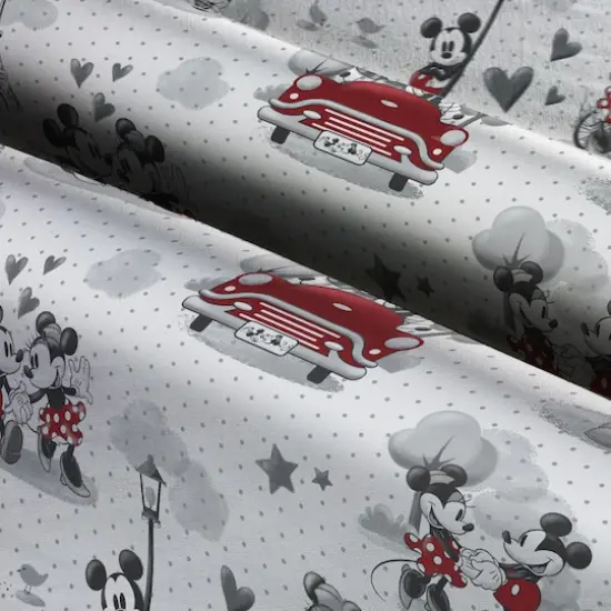 Disney&reg; Mickey & Minnie Vintage Scenes Cotton Fabric {4}
