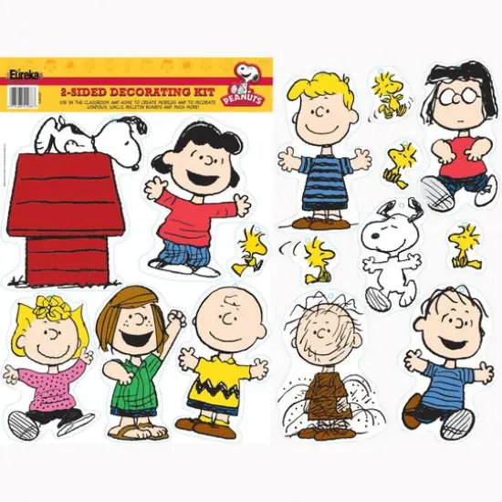 Eureka&reg; Peanuts&reg; Classic Characters 2-Sided Decorating Kit, 6ct. {3}