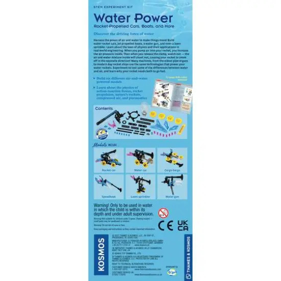 Thames & Kosmos Water Power: Rocket-Propelled Cars, Boats & More {3}