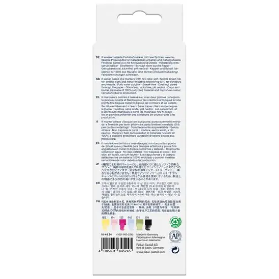 Goldfaber Lettering Dual Ended Aqua Markers, 6ct. {3}