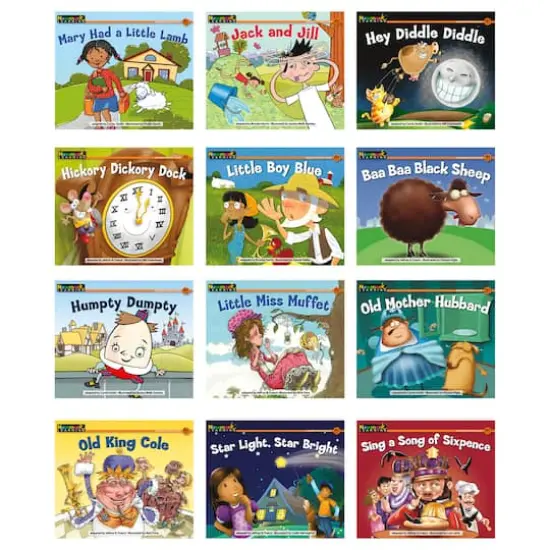 Newmark Learning&reg; Nursery Rhyme Tales Leveled English Reader Set {1}