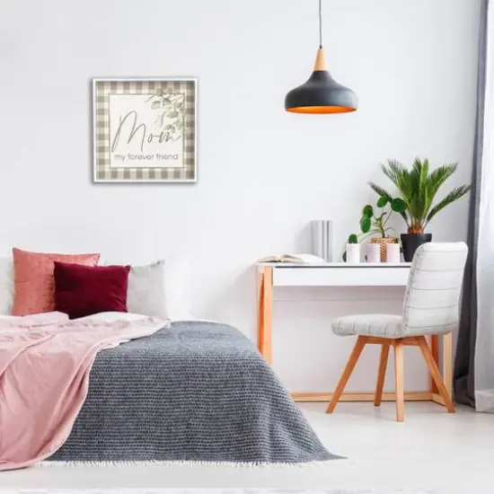 Stupell Industries Mom My Forever Friend Framed Giclee Art White {3}
