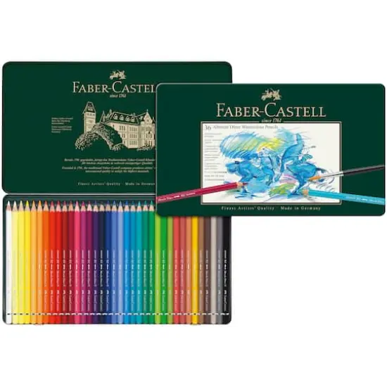 Faber-Castell Albrecht Durer 36 Color Watercolor Pencil Set {4}