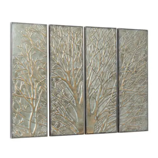 Green Metal Rustic Wall D&eacute;cor Accent Set {3}