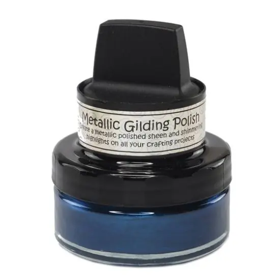 Creative Expressions Cosmic Shimmer Metallic Gilding Polish, 50ml Petrol Blue {1}