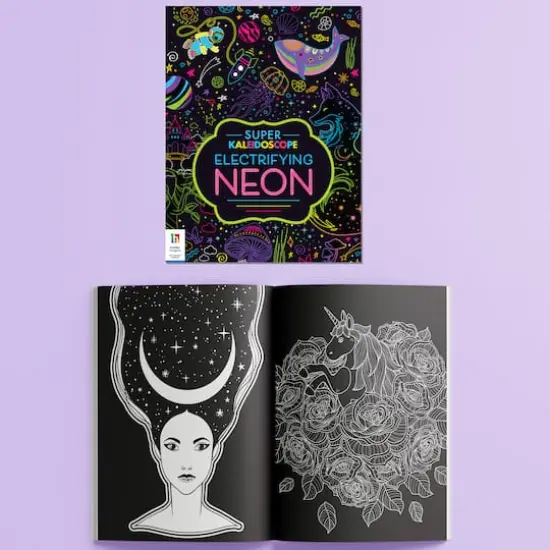 Hinkler Super Kaleidoscope Electrifying Neon Activity Kit {6}