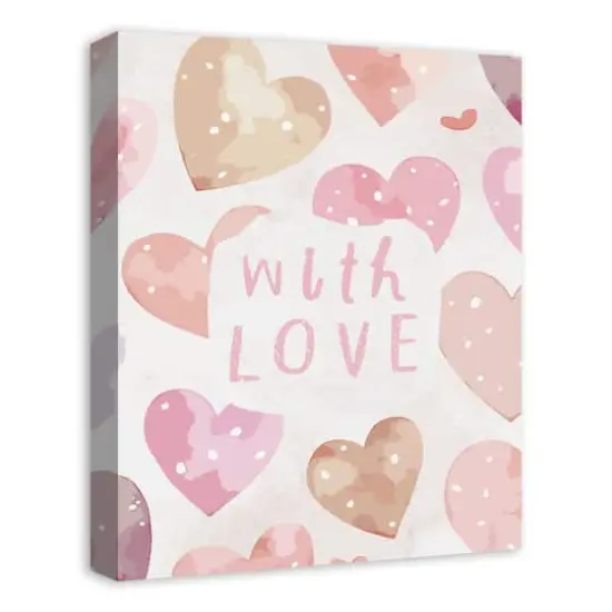 With Love Canvas Wall Art {5}