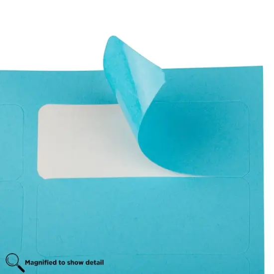JAM Paper Standard Mailing Return Address Labels Blue {6}