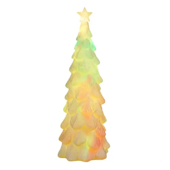 Mr. Christmas 24" Lit Glitter Tree Blow Mold {5}