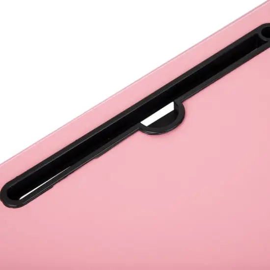 Mind Reader Freestanding Portable Foldable Lap Desk with Fold-Up Legs Pink {8}
