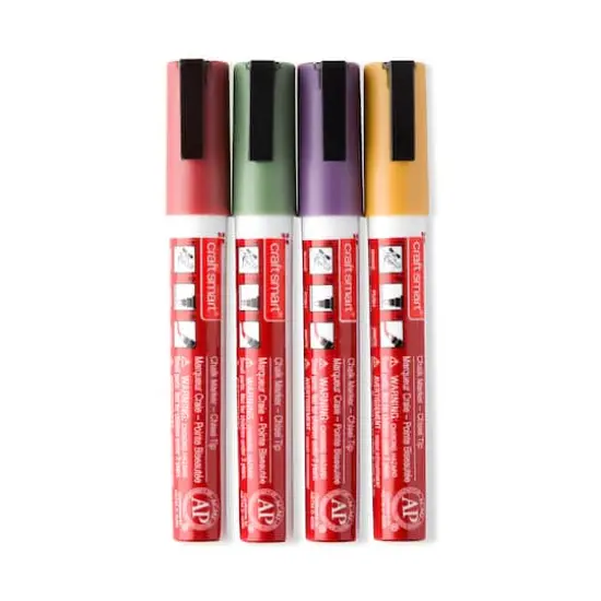 Craft Smart&reg; Chalk Marker Set, Earthy {5}