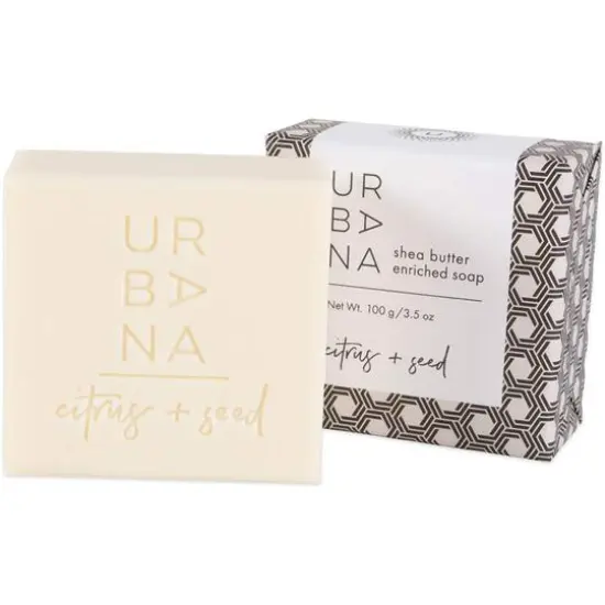 European Soaps Urbana Bar, 100g Citrus + Seed {4}